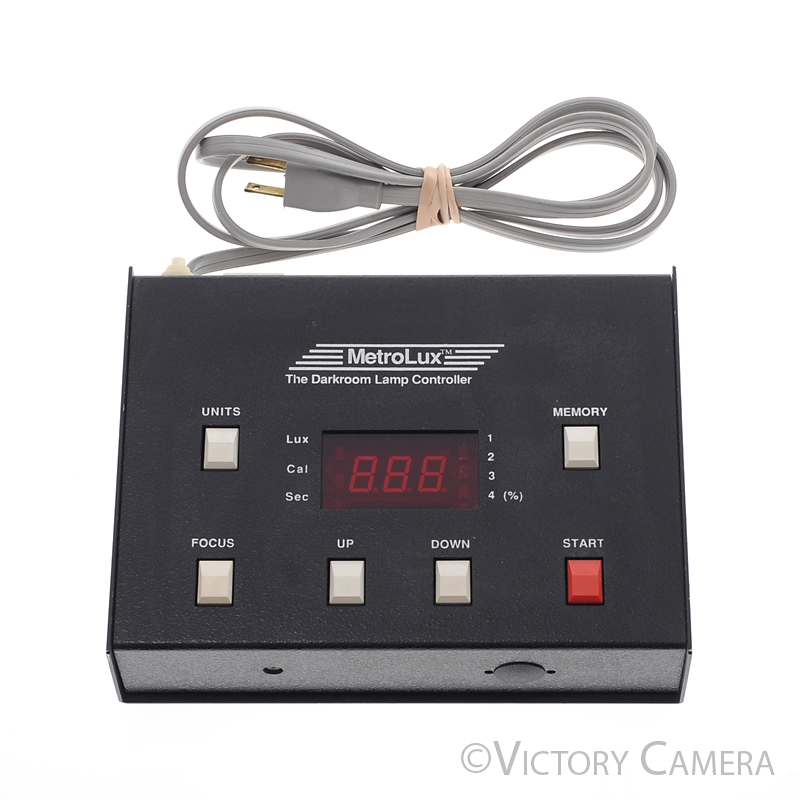 Metrolux Darkroom Lamp Controller Enlarging Timer [EXC] - Victory Camera