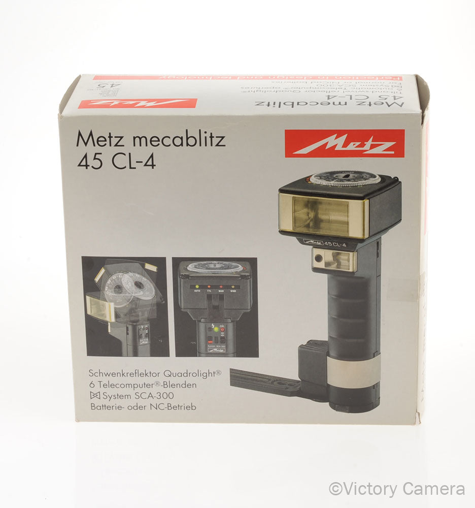 Metz Mecablitz 45 CL-4 Flash  [MINT-] - Victory Camera