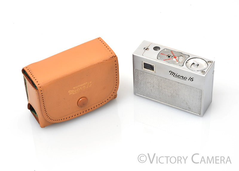 Whittaker Micro 16 16mm Spy Camera -Cool- [EXC] - Victory Camera