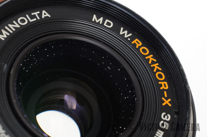 Minolta W.Rokkor-X 35mm f2.8 MD Wide Lens [EXC] - Victory Camera