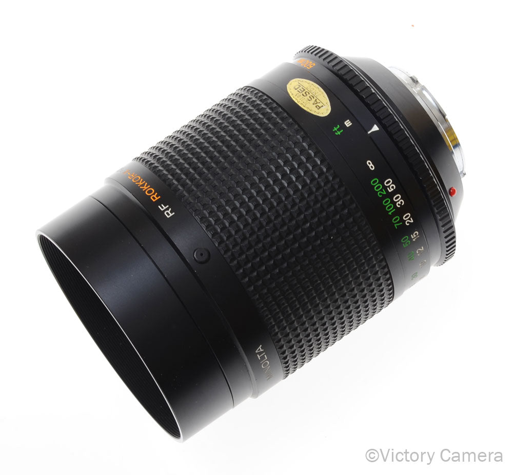 Minolta RF Rokkor-X 500mm f8 Telephoto Mirror Lens [EXC] image 1