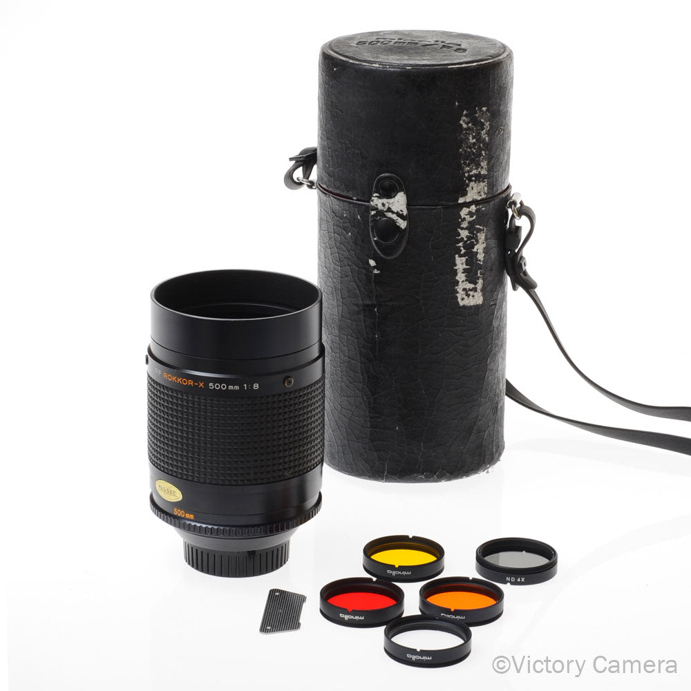 Minolta RF Rokkor-X 500mm f8 Telephoto Mirror Lens [EXC] image 4