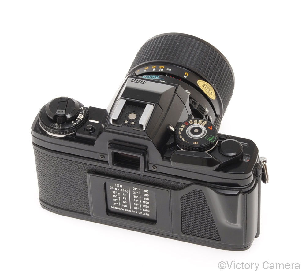 Minolta X-700 X700 Black SLR Film Camera w/ 35-70mm Lens [EXC+] - Victory Camera