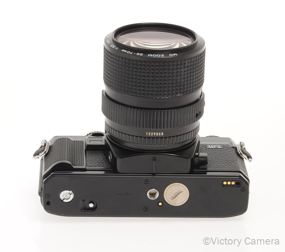 Minolta X-700 X700 Black SLR Film Camera w/ 35-70mm Lens [EXC+] - Victory Camera