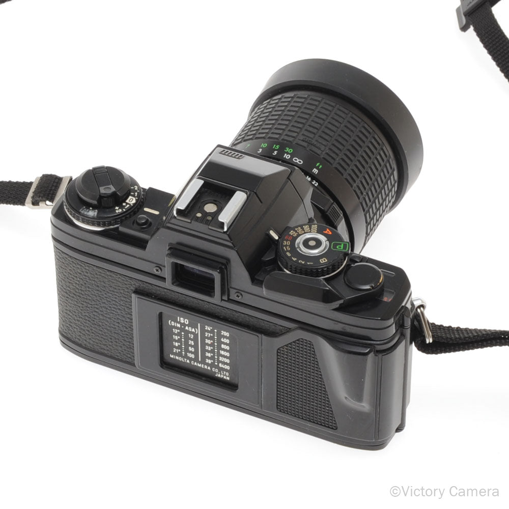 Minolta X-700 X700 Black SLR Film Camera w/ 35-70mm Lens [EXC] - Victory Camera