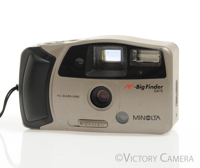 Minolta Big Finder AF Date 35mm Point & Shoot Film Camera [EXC] - Victory Camera