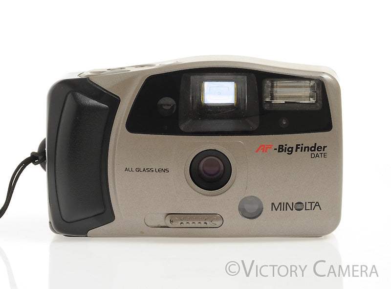 Minolta Big Finder AF Date 35mm Point &amp; Shoot Film Camera [EXC] - Victory Camera