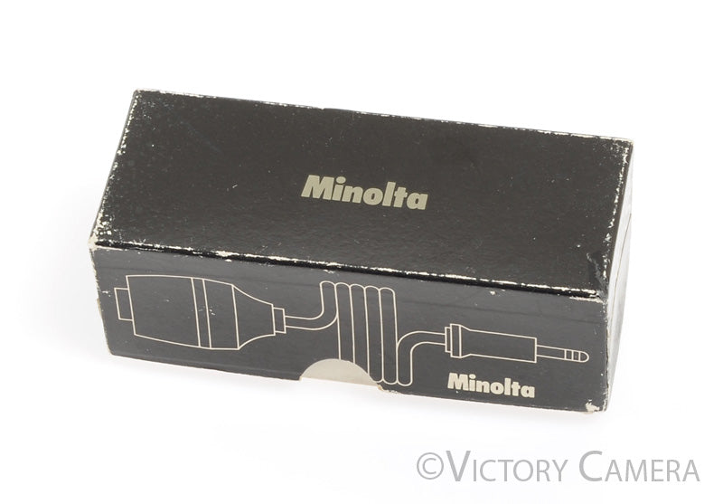 Minolta Remote Control Cord-S for XM, XK Motordrive -Mint in Box- - Victory Camera