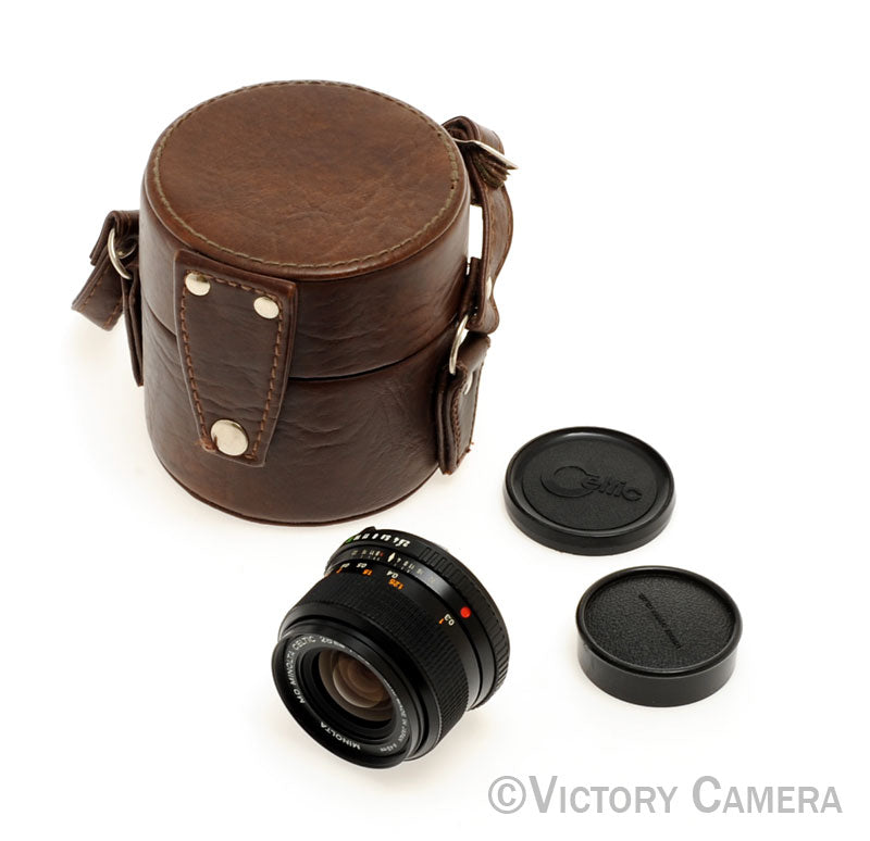 Minolta MD Celtic 28mm f2.8 Wide Angle Lens [EXC] - Victory Camera