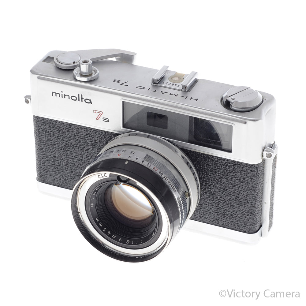 Minolta Hi-Matic 7s Rangefinder Camera w/ 45mm f1.8 Lens [EXC-] image 2