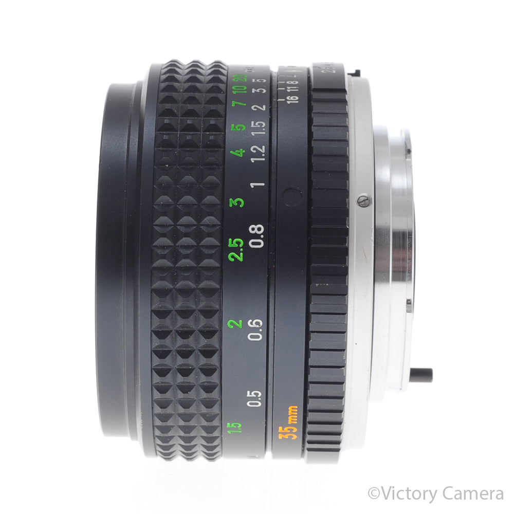 Minolta MC W.Rokkor 35mm f2.8 MD Wide Lens [EXC+] image 4
