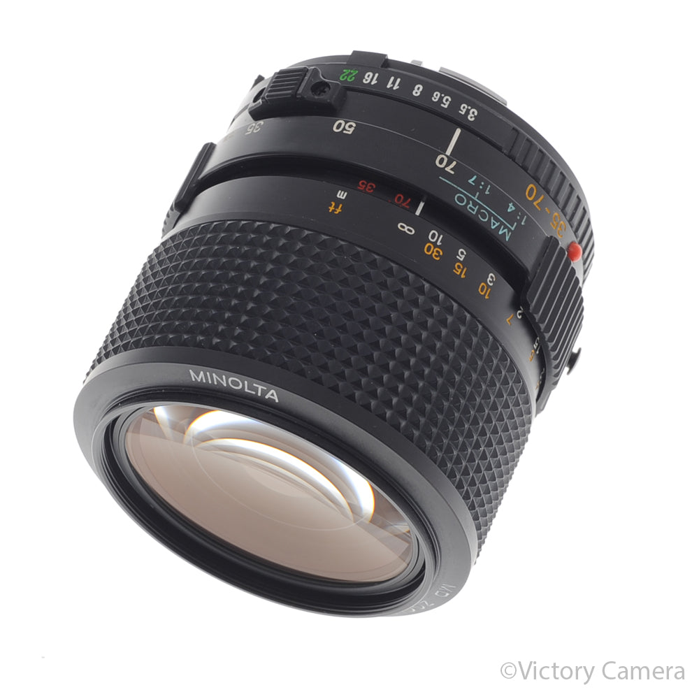 Minolta MD Zoom 35-70mm f3.5 Manual Focus Macro Zoom Lens [EXC+] image 1