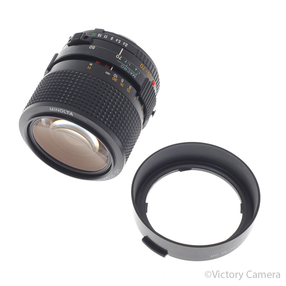 Minolta MD Zoom 35-70mm f3.5 Manual Focus Macro Zoom Lens [EXC+] image 5