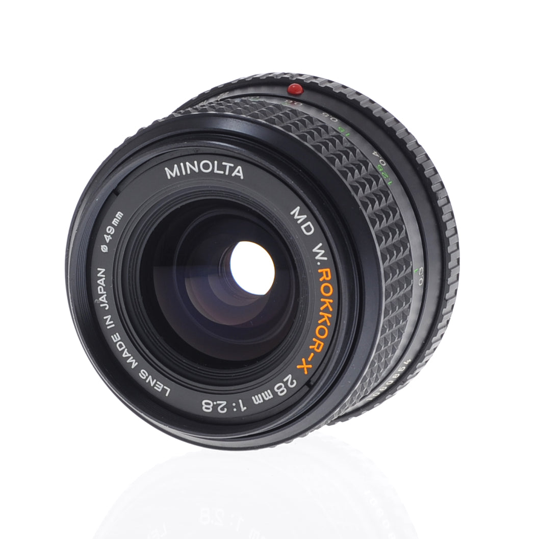 Minolta MD W.Rokkor-X 28mm f2.8 Wide Angle Prime Lens [EXC+] image 2
