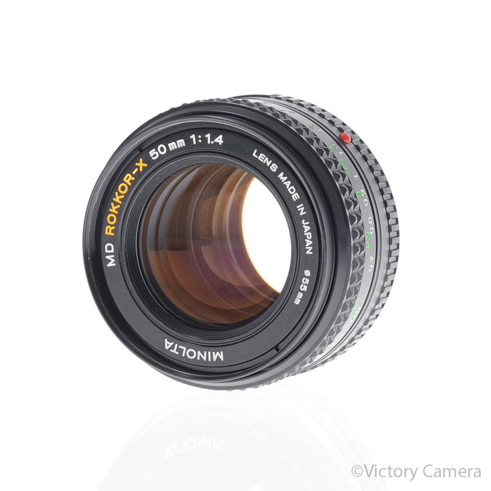 Minolta MD Rokkor-X 50mm f1.4 Manual Focus Prime Lens [EXC+] image 2