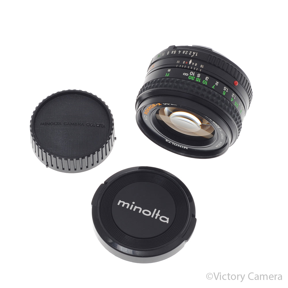 Minolta MD Rokkor-X 50mm f1.4 Manual Focus Prime Lens [EXC+] image 5