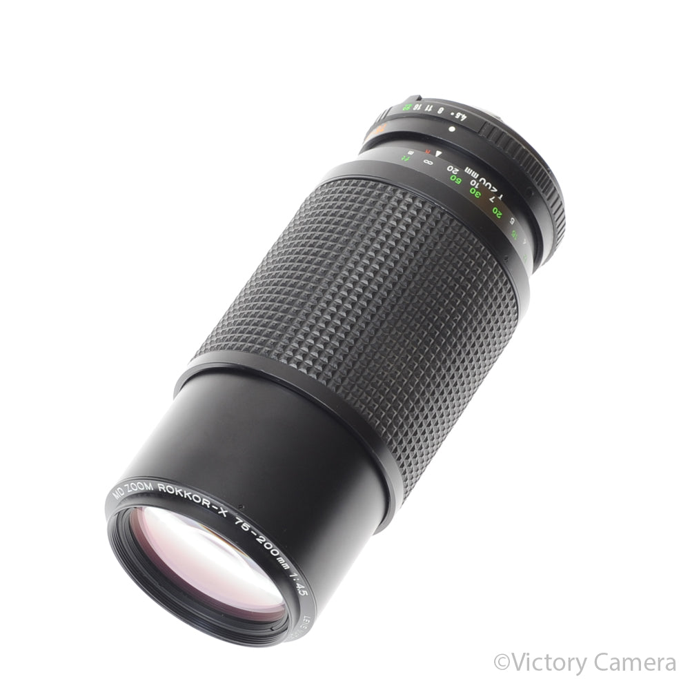 Minolta MD Rokkor-X 75-200mm f4.5 Telephoto Zoom Lens [EXC+] image 1