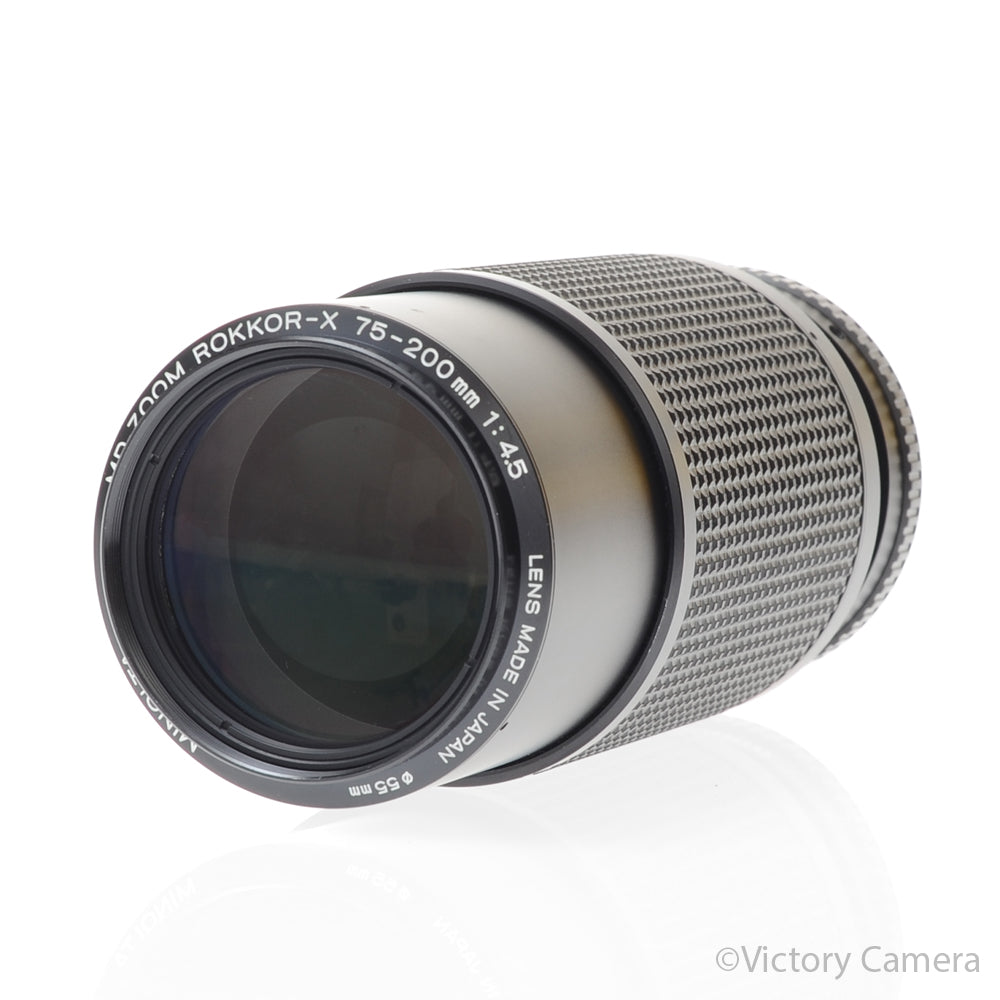 Minolta MD Rokkor-X 75-200mm f4.5 Telephoto Zoom Lens [EXC+] image 2