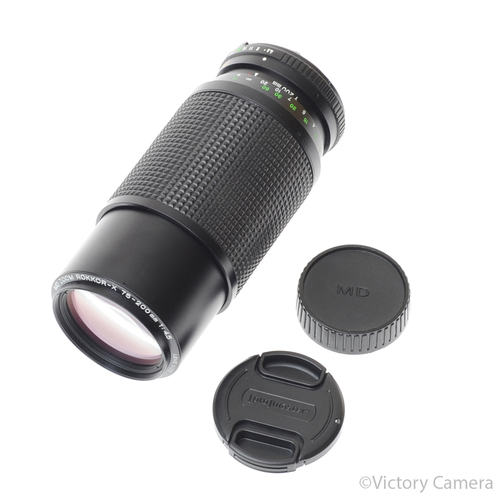 Minolta MD Rokkor-X 75-200mm f4.5 Telephoto Zoom Lens [EXC+] image 5