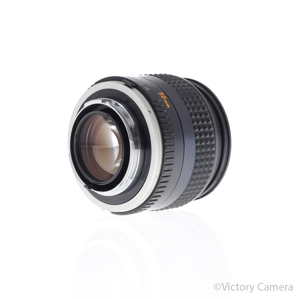 Minolta MD Rokkor-X PG 50mm f1.4 Manual Focus Prime Lens [EXC] - Victory Camera