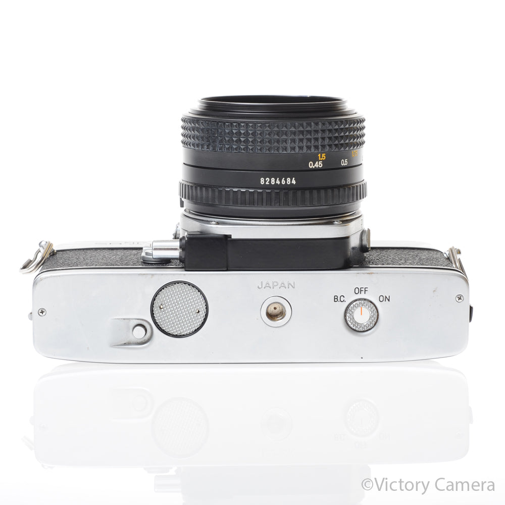 Minolta SRT 102 SRT 102 Chrome 35mm Camera w/ 50mm F1.7 Lens [EXC] image 4