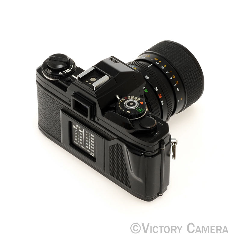 Minolta X-700 X700 Black 35mm SLR Film Camera w/ 28-70mm Zoom Lens [EXC] - Victory Camera