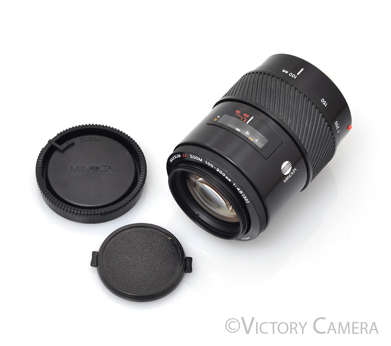 Minolta Maxxum (Sony A) AF 100-200mm f4.5 Tele Zoom Lens [EXC] - Victory Camera