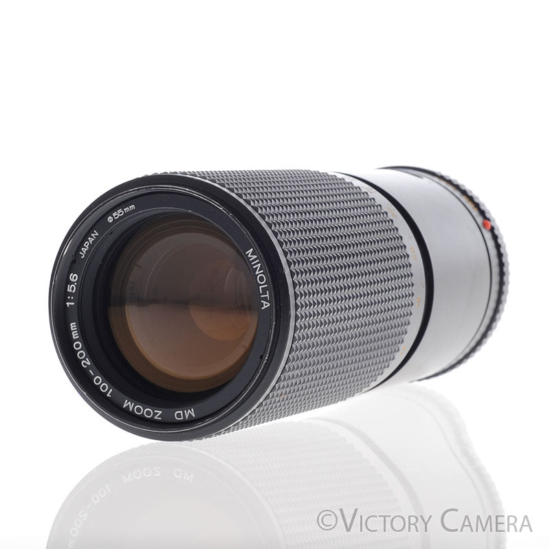 Minolta MD 100-200mm f5.6 Telephoto Zoom Lens for MD Mount [GOOD] - Victory Camera