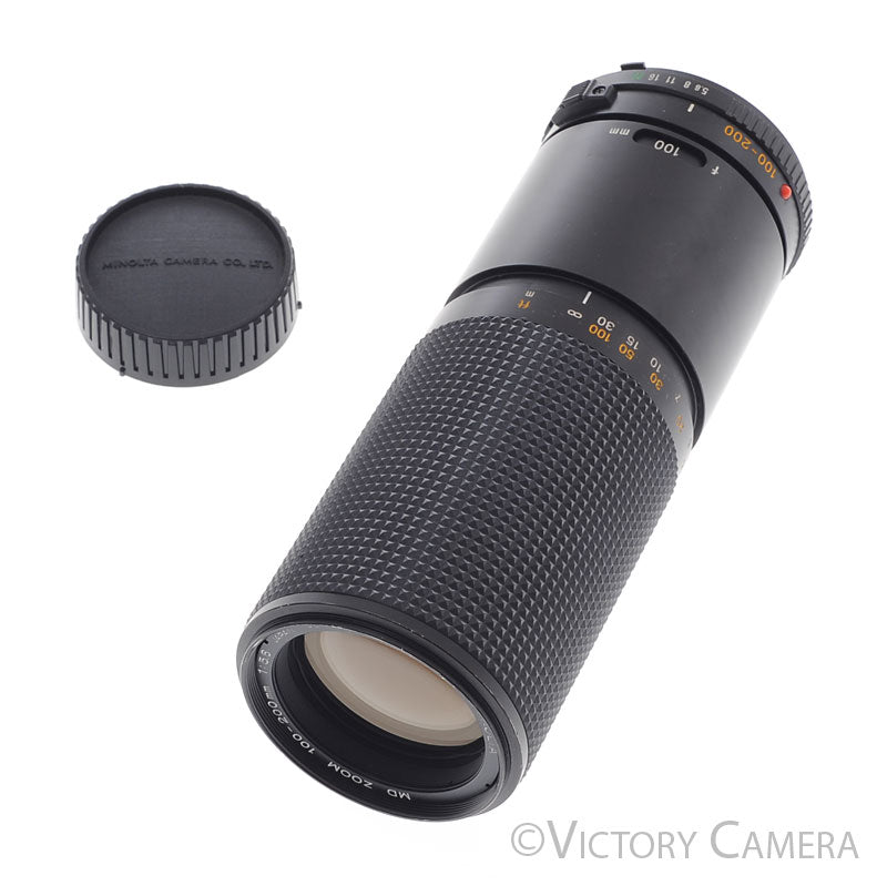 Minolta MD 100-200mm f5.6 Telephoto Zoom Lens for MD Mount [GOOD] - Victory Camera