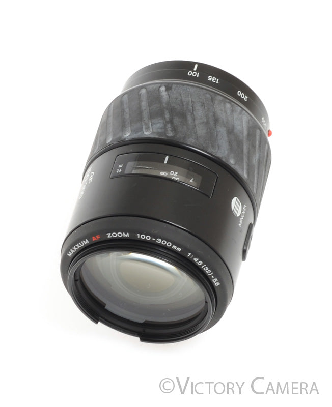Minolta Maxxum (Sony A) 100-300mm f4.5-5.6 AF Telephoto Zoom Lens -BGN- - Victory Camera