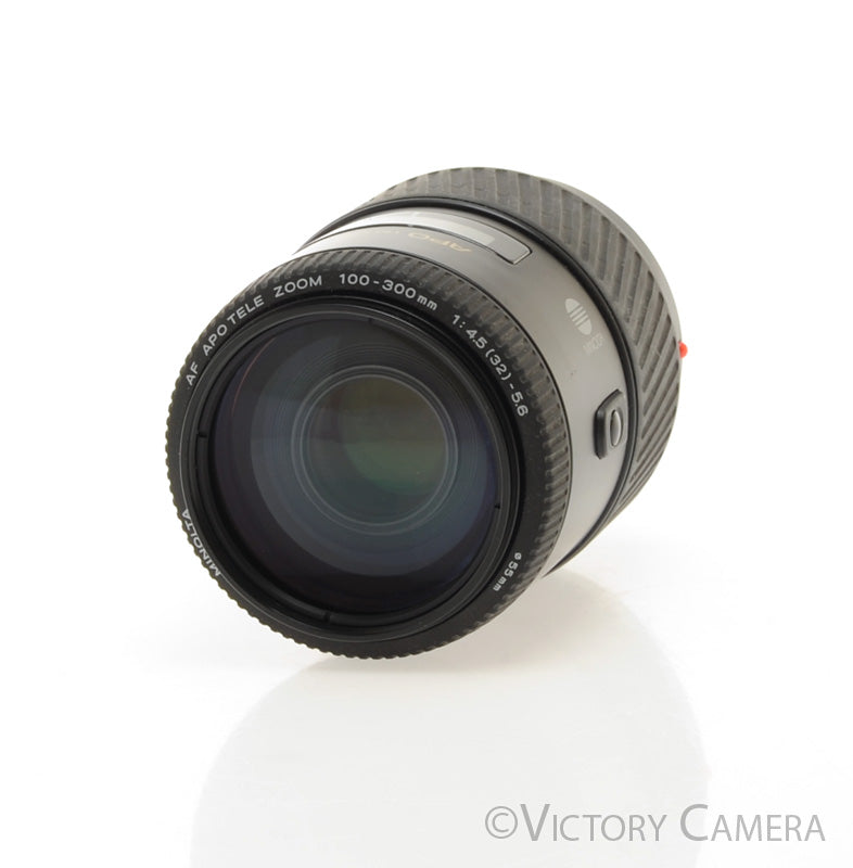 Minolta Maxxum 100-300mm f4.5-5.6 APO Tele Zoom Lens  [EXC] - Victory Camera