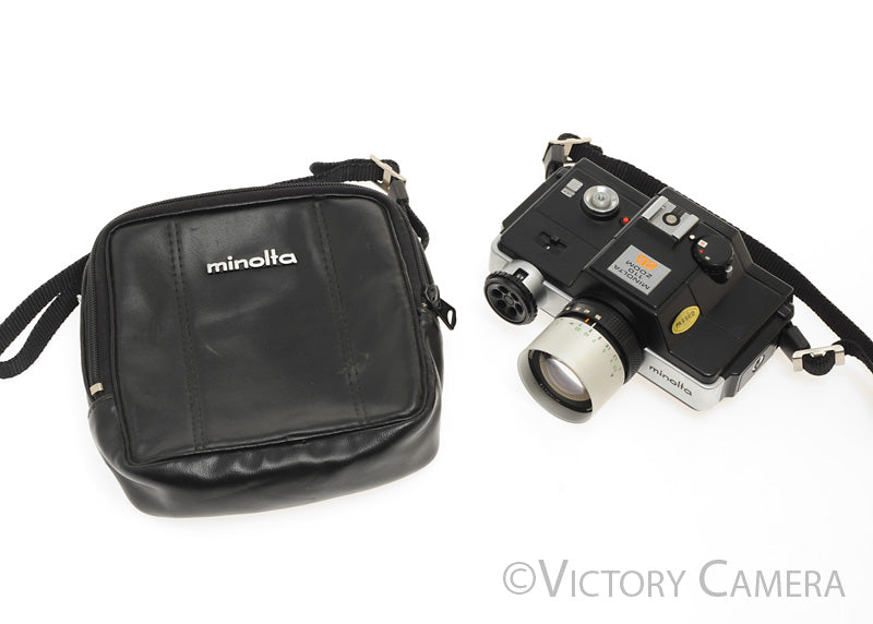 Minolta 110 Zoom SLR Camera w/ Rokkor 25-50mm f4.5 Zoom Lens + Case [EXC+] - Victory Camera