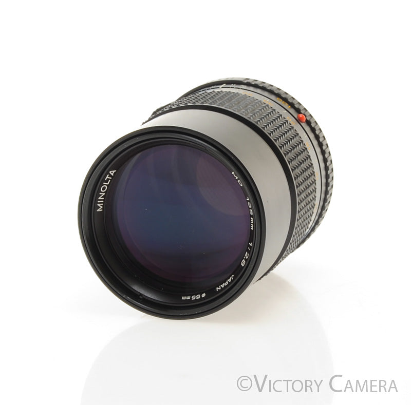 Minolta MD 135mm f2.8 Manual Focus Telephoto Lens MD Mount [EXC] - Victory Camera