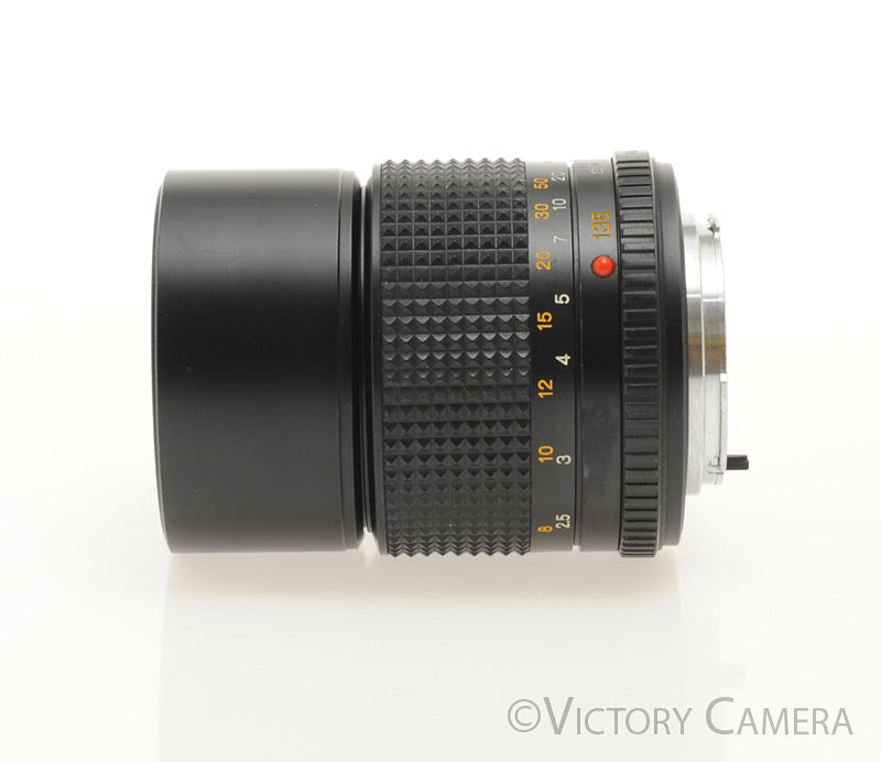 Minolta MD 135mm f2.8 Manual Focus Telephoto Lens MD Mount [EXC] - Victory Camera