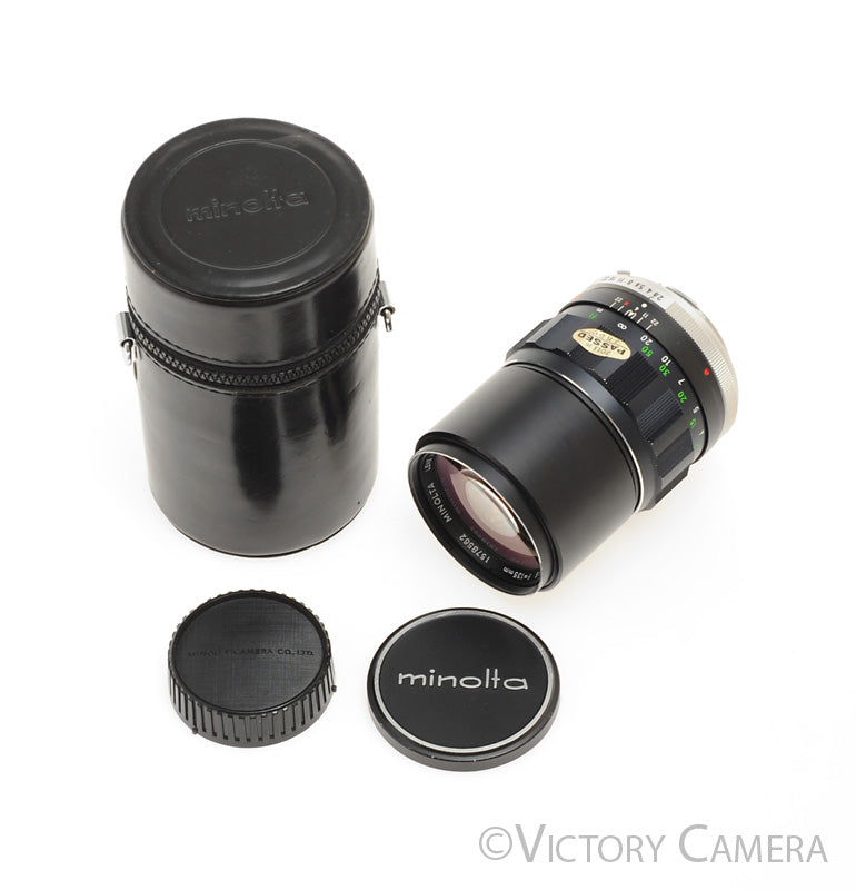 Minolta MC Tele Rokkor-X PF 135mm f2.8 Prime Lens [GOOD]