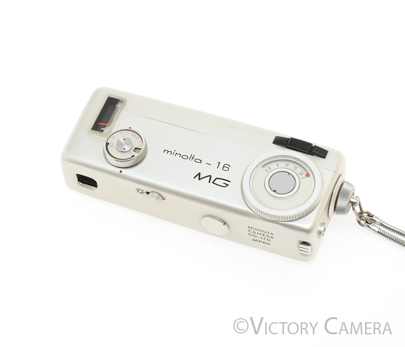 Minolta-16 MG Chrome 16mm Subminitature Spy Camera Kit  [EXC] - Victory Camera