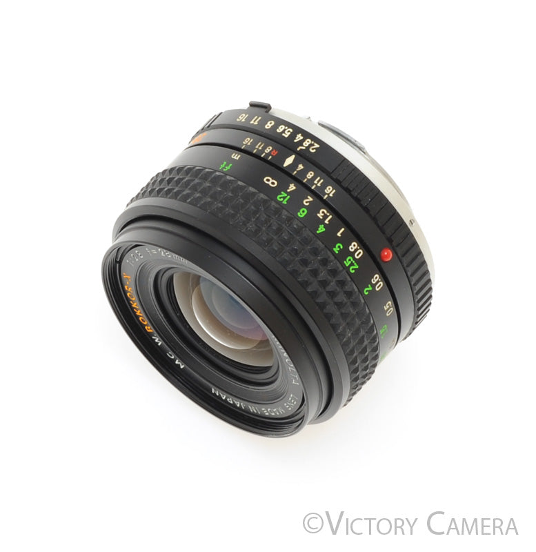 Minolta W.Rokkor-X 28mm f2.8 MD Wide Angle Prime Lens -Clean-  [EXC+] - Victory Camera