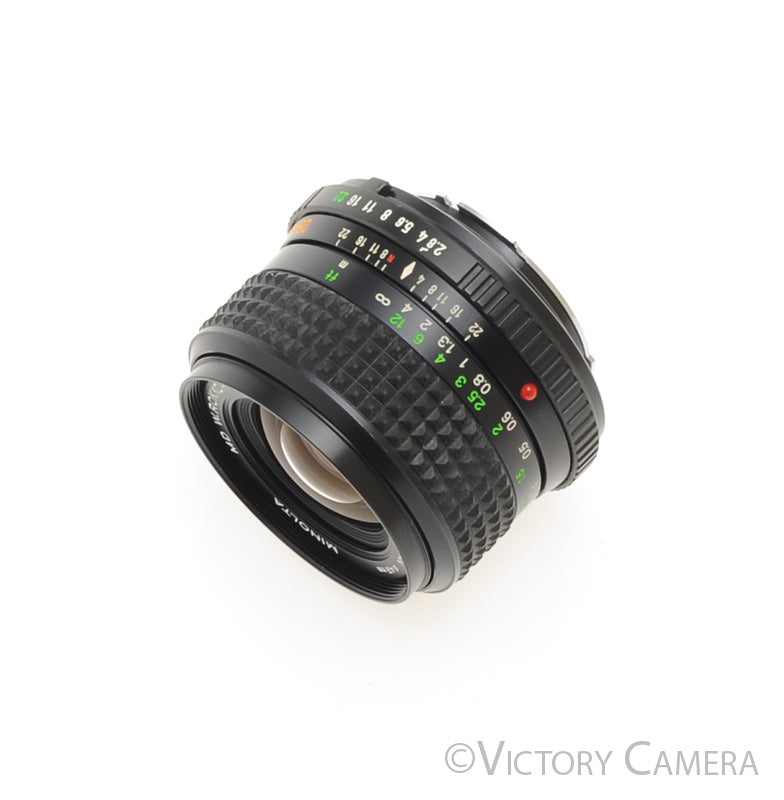 Minolta W.Rokkor 28mm f2.8 Manual Focus Wide Angle Prime Lens [EXC] - Victory Camera