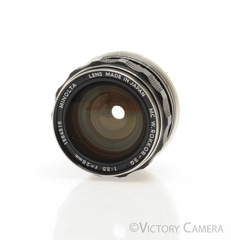 Minolta W.Rokkor-SG 28mm f3.5 MC Wide Angle Lens for MD Mount  [EXC]