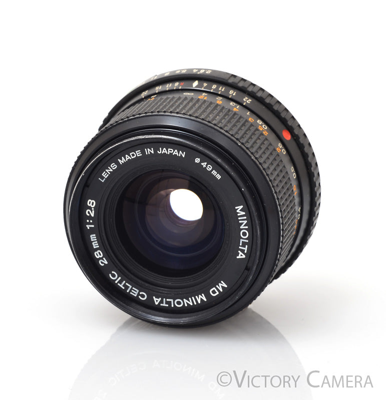 Minolta MD Celtic 28mm f2.8 Wide Angle Lens [EXC-]