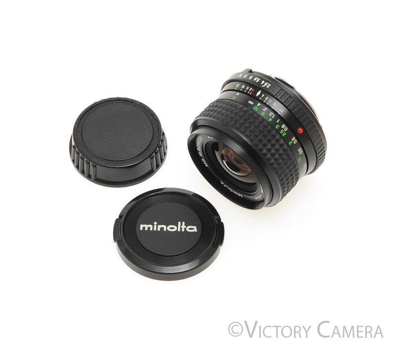 Minolta W.Rokkor 28mm f2.8 Manual Focus Wide Angle Prime Lens [EXC] - Victory Camera