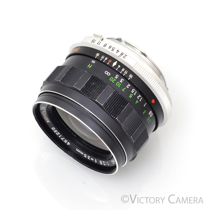 Minolta MC W.Rokkor-HG 35mm f2.8 MD Wide Lens [EXC+]