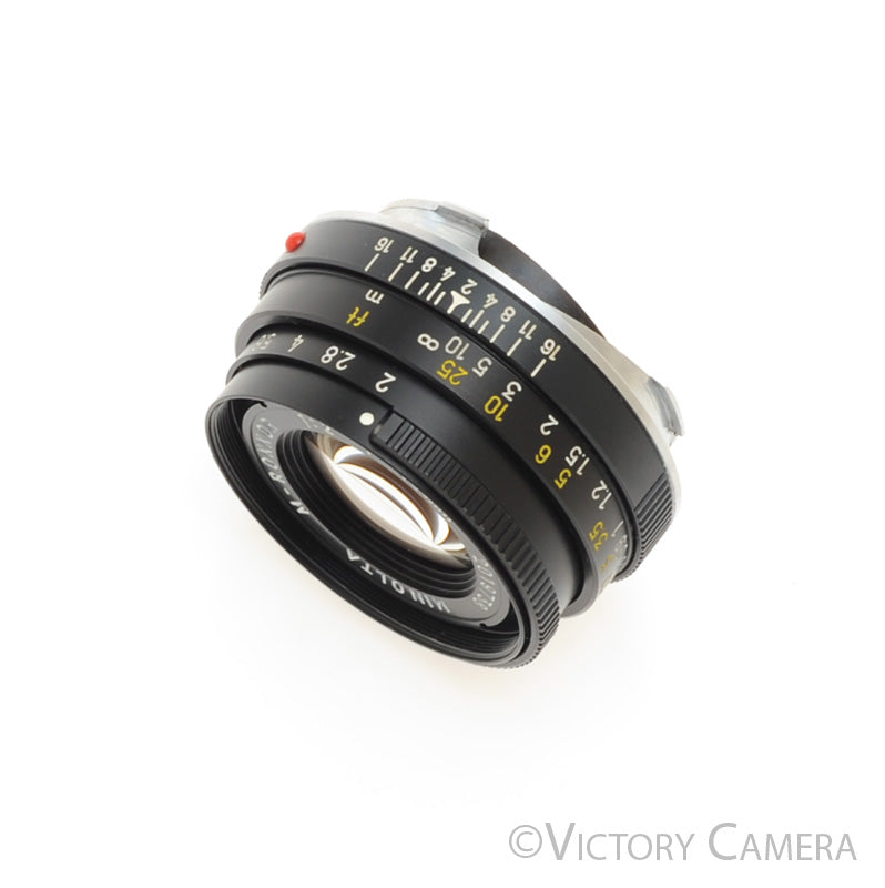 Minolta M-Rokkor 40mm F2 Lens for CLE / Leica CL [EXC] - Victory Camera