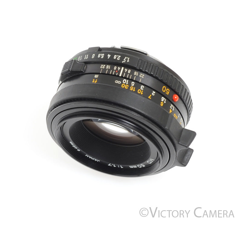 Minolta MD 50mm f1.7 Manual Focus Prime Lens -Focus Ring Upgrade- [EXC] - Victory Camera