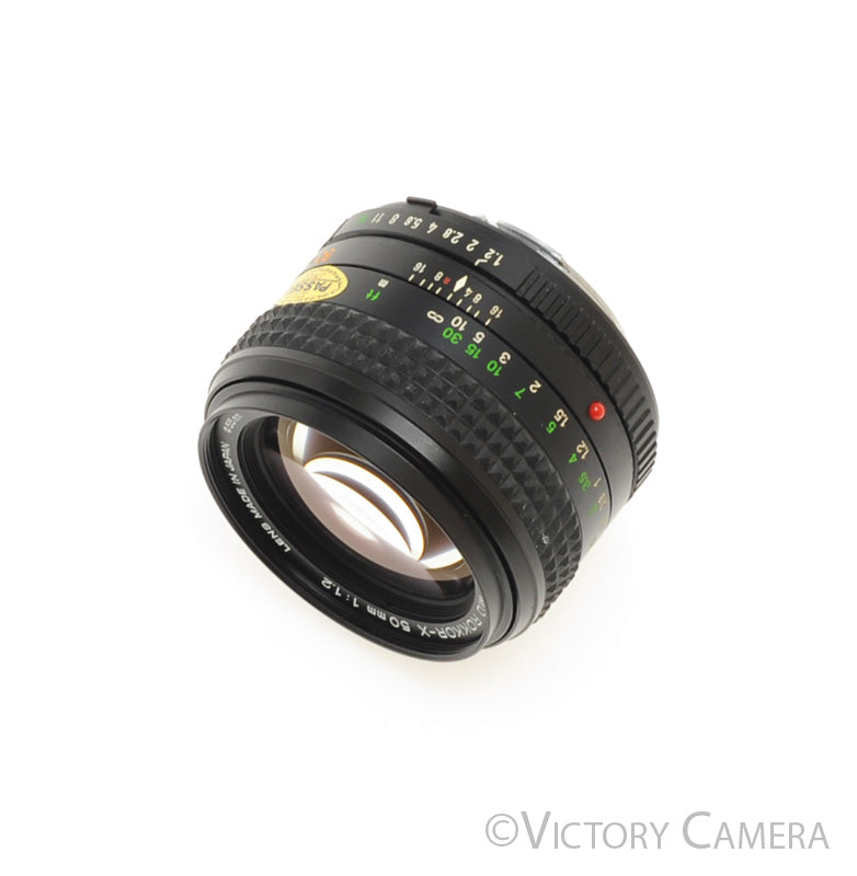 Minolta MD Rokkor-X 50mm f1.2 FAST Prime Lens -Small Fungus- [GOOD] - Victory Camera