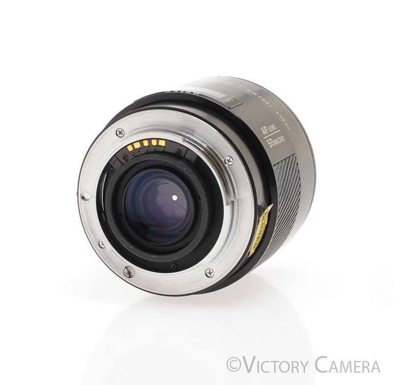 Minolta Maxxum 50mm f2.8 AF Macro Lens For Sony A mount [EXC] - Victory Camera