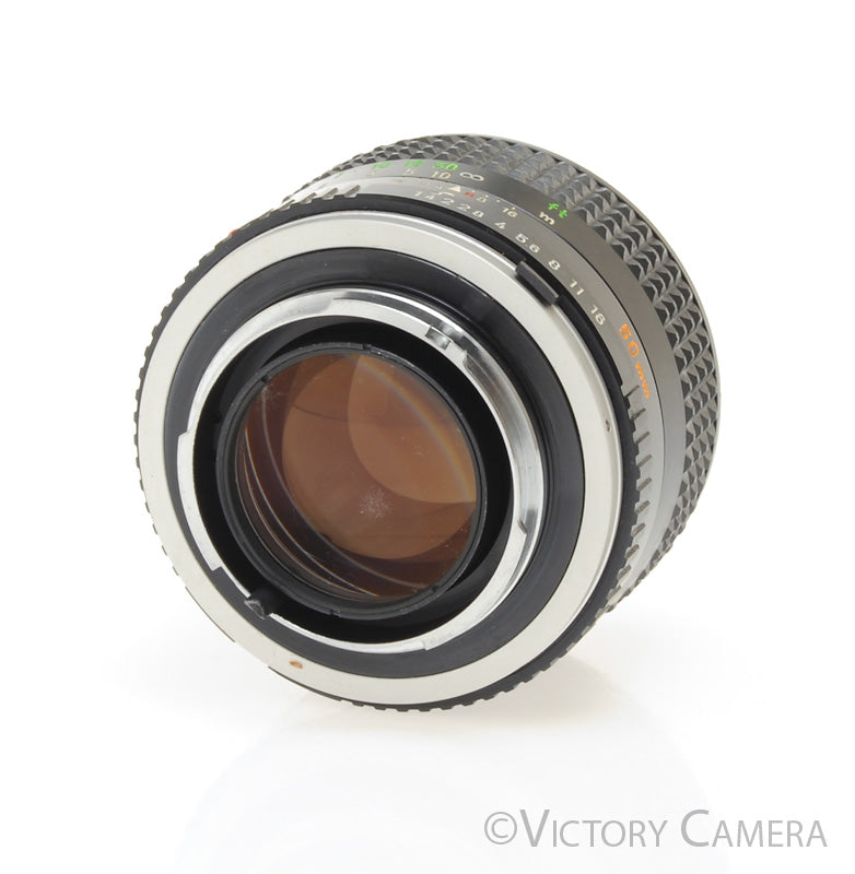 Minolta MD Rokkor-X 50mm f1.4 Manual Focus Prime Lens [EXC] - Victory Camera