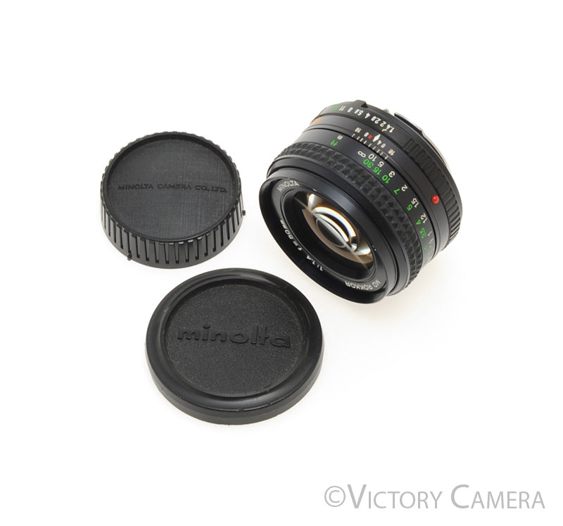 Minolta MD Rokkor 50mm f1.4 Manual Focus Prime Lens [EXC] - Victory Camera
