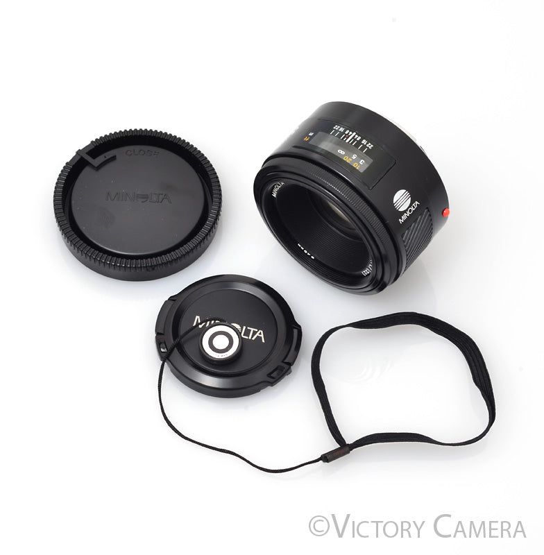 Minolta / Sony A Maxxum 50mm f1.7 AF Prime Lens [EXC]