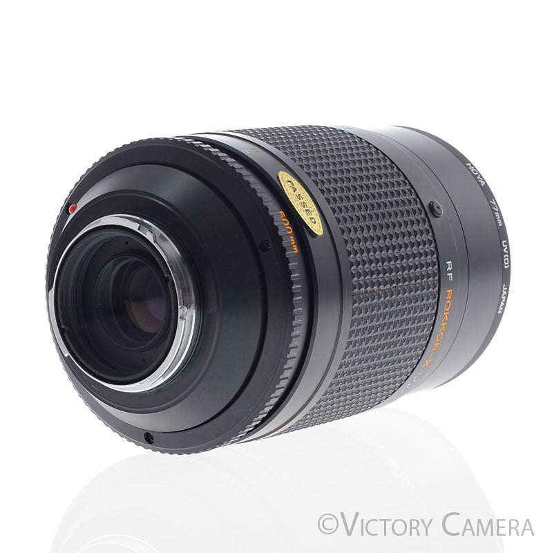 Minolta RF Rokkor-X 500mm f8 Telephoto Mirror Lens [EXC+] - Victory Camera